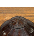 Chinese Antique Decorative Wooden Cover with Unusual Shape and Dark Patina-4. Asian & Chinese Furniture, Art, Antiques, Vintage Home Décor for sale at FEA Home