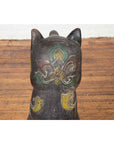 Antique Northern Thai Chiang Mai Carved and Polychrome Mythical Guardian Animal-11. Asian & Chinese Furniture, Art, Antiques, Vintage Home Décor for sale at FEA Home