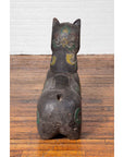 Antique Northern Thai Chiang Mai Carved and Polychrome Mythical Guardian Animal-7. Asian & Chinese Furniture, Art, Antiques, Vintage Home Décor for sale at FEA Home