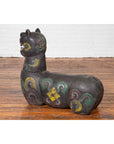 Antique Northern Thai Chiang Mai Carved and Polychrome Mythical Guardian Animal-8. Asian & Chinese Furniture, Art, Antiques, Vintage Home Décor for sale at FEA Home