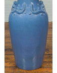 Chinese Contemporary Ceremonial Altar Vase with Crackled Blue Patina-6. Asian & Chinese Furniture, Art, Antiques, Vintage Home Décor for sale at FEA Home