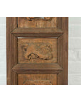 Chinese 19th Century Carved Wooden Architectural Panel with Clouds and Lion-14. Asian & Chinese Furniture, Art, Antiques, Vintage Home Décor for sale at FEA Home