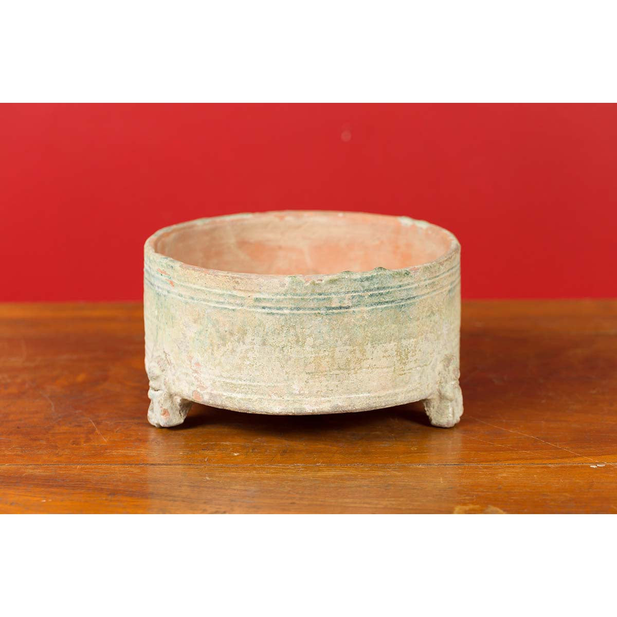Chinese Han Dynasty Incense Burner circa 202 BC-200 AD, Raised on Petite Feet-2. Asian & Chinese Furniture, Art, Antiques, Vintage Home Décor for sale at FEA Home