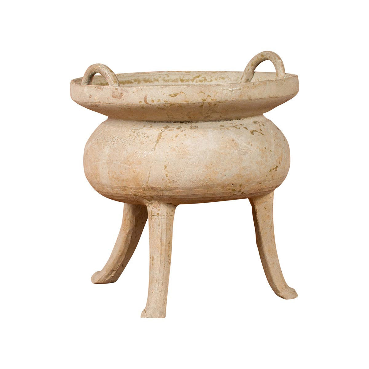 Chinese Han Dynasty Period Incense Burner circa 202 BC-200 AD with Tripod Base-1. Asian & Chinese Furniture, Art, Antiques, Vintage Home Décor for sale at FEA Home