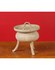 Chinese Han Dynasty Period Incense Burner circa 202 BC-200 AD with Tripod Base-6. Asian & Chinese Furniture, Art, Antiques, Vintage Home Décor for sale at FEA Home