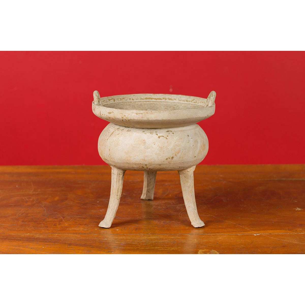 Chinese Han Dynasty Period Incense Burner circa 202 BC-200 AD with Tripod Base-12. Asian &amp; Chinese Furniture, Art, Antiques, Vintage Home Décor for sale at FEA Home