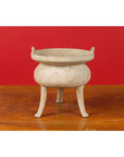 Chinese Han Dynasty Period Incense Burner circa 202 BC-200 AD with Tripod Base-12. Asian & Chinese Furniture, Art, Antiques, Vintage Home Décor for sale at FEA Home