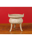 Chinese Han Dynasty Period Incense Burner circa 202 BC-200 AD with Tripod Base-7. Asian & Chinese Furniture, Art, Antiques, Vintage Home Décor for sale at FEA Home