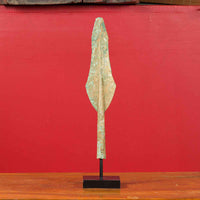 Persian Iron Age Bronze Dagger from Luristan circa 1000-650 BC on Custom Base