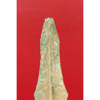 Persian Iron Age Bronze Dagger from Luristan circa 1000-650 BC on Custom Base