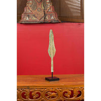 Persian Iron Age Bronze Dagger from Luristan circa 1000-650 BC on Custom Base