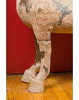 Large Chinese Han Dynasty Period Terracotta Horse, circa 202 BC-200 AD-6. Asian & Chinese Furniture, Art, Antiques, Vintage Home Décor for sale at FEA Home
