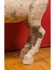 Large Chinese Han Dynasty Period Terracotta Horse, circa 202 BC-200 AD-7. Asian & Chinese Furniture, Art, Antiques, Vintage Home Décor for sale at FEA Home