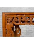 Chinese Early 20th Century Console with Cloud-Carved Apron and Scrolling Feet-9. Asian & Chinese Furniture, Art, Antiques, Vintage Home Décor for sale at FEA Home
