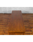 Chinese Late Qing Dynasty Low Table with Pierced Apron and Pillar Strut Motifs-12. Asian & Chinese Furniture, Art, Antiques, Vintage Home Décor for sale at FEA Home