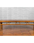 Chinese Late Qing Dynasty Low Table with Pierced Apron and Pillar Strut Motifs-13. Asian & Chinese Furniture, Art, Antiques, Vintage Home Décor for sale at FEA Home
