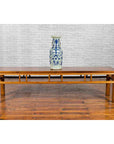 Chinese Late Qing Dynasty Low Table with Pierced Apron and Pillar Strut Motifs-3. Asian & Chinese Furniture, Art, Antiques, Vintage Home Décor for sale at FEA Home