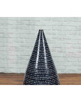 Thai Chiang Mai Contemporary Black and White Vase from the Prem Collection-6. Asian & Chinese Furniture, Art, Antiques, Vintage Home Décor for sale at FEA Home