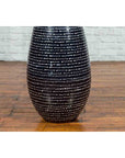 Thai Chiang Mai Contemporary Black and White Vase from the Prem Collection-7. Asian & Chinese Furniture, Art, Antiques, Vintage Home Décor for sale at FEA Home