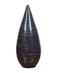 Thai Chiang Mai Contemporary Black and White Vase from the Prem Collection-1. Asian & Chinese Furniture, Art, Antiques, Vintage Home Décor for sale at FEA Home