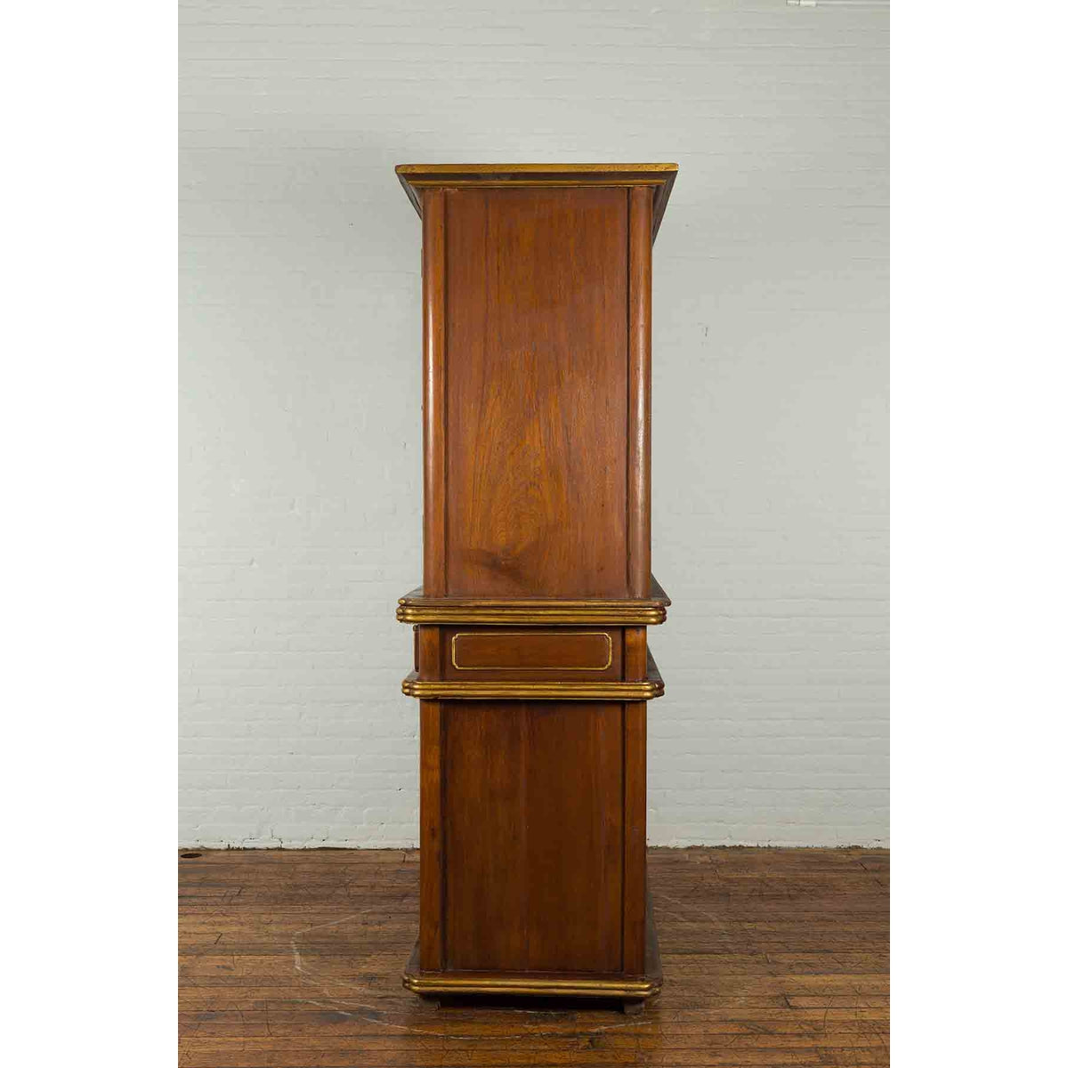 20th Century Indonesian Cabinet with Decorative Midsection Drawers-16. Asian &amp; Chinese Furniture, Art, Antiques, Vintage Home Décor for sale at FEA Home