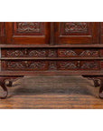 Early 20th Century Dutch Colonial Indonesian Display Cabinet-8. Asian & Chinese Furniture, Art, Antiques, Vintage Home Décor for sale at FEA Home