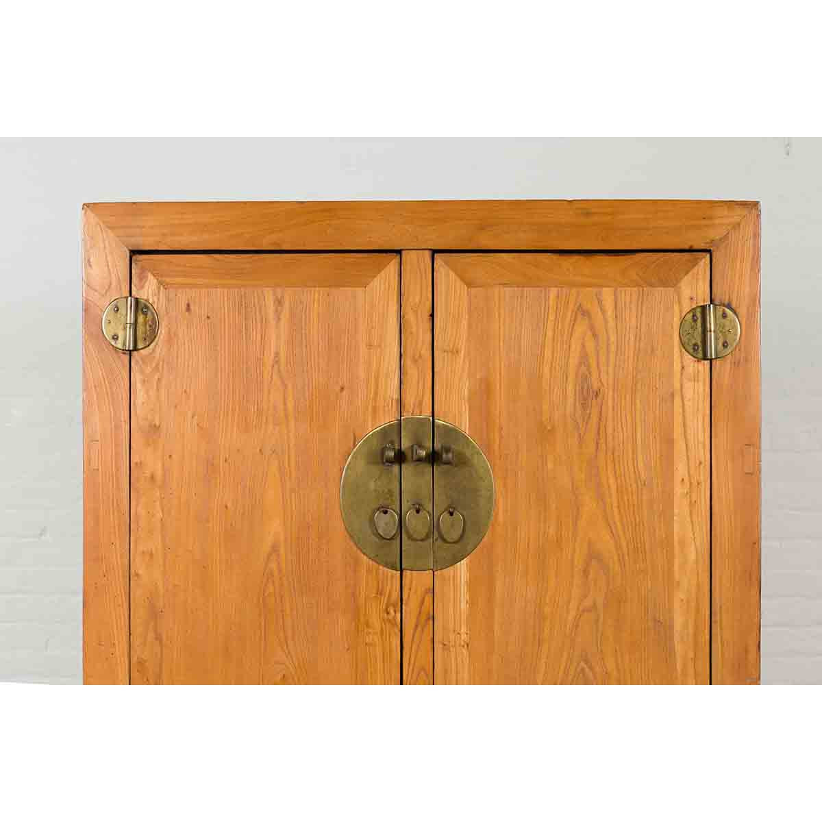 Vintage Elmwood Wedding Cabinet with Hidden Drawers-5. Asian &amp; Chinese Furniture, Art, Antiques, Vintage Home Décor for sale at FEA Home