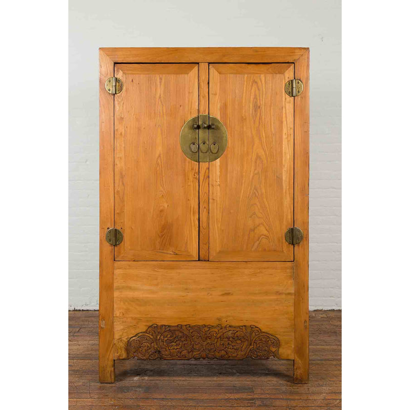 Vintage Elmwood Wedding Cabinet with Hidden Drawers-2. Asian & Chinese Furniture, Art, Antiques, Vintage Home Décor for sale at FEA Home