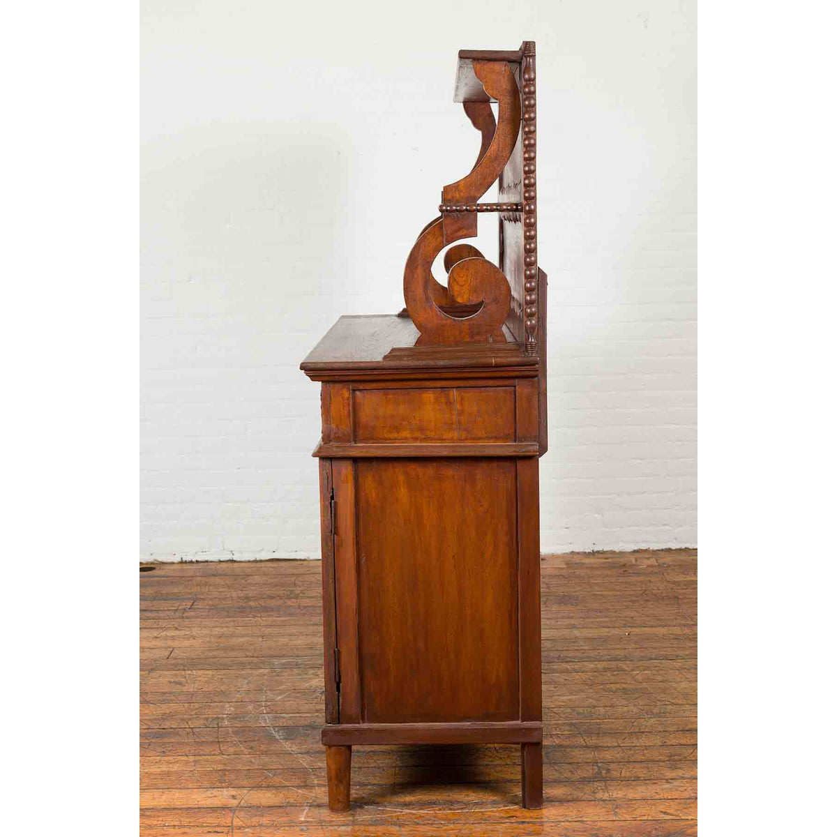 Early 20th Century Indonesian Display Cabinet with Shelves, Drawers and Doors-6. Asian &amp; Chinese Furniture, Art, Antiques, Vintage Home Décor for sale at FEA Home