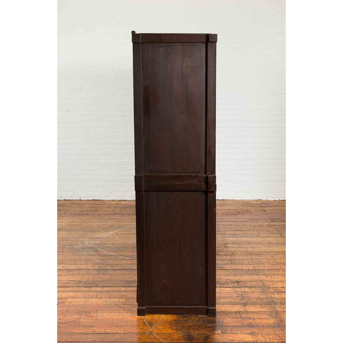 Japanese Taishō Period Early 20th Century Kiri Wood Mizuya Dansu Kitchen Cabinet-13. Asian &amp; Chinese Furniture, Art, Antiques, Vintage Home Décor for sale at FEA Home
