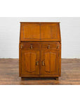 Indonesian 19th Century Handmade Slant-Front Desk with Raised Panels and Drawers-3. Asian & Chinese Furniture, Art, Antiques, Vintage Home Décor for sale at FEA Home