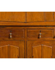 Indonesian 19th Century Handmade Slant-Front Desk with Raised Panels and Drawers-7. Asian & Chinese Furniture, Art, Antiques, Vintage Home Décor for sale at FEA Home