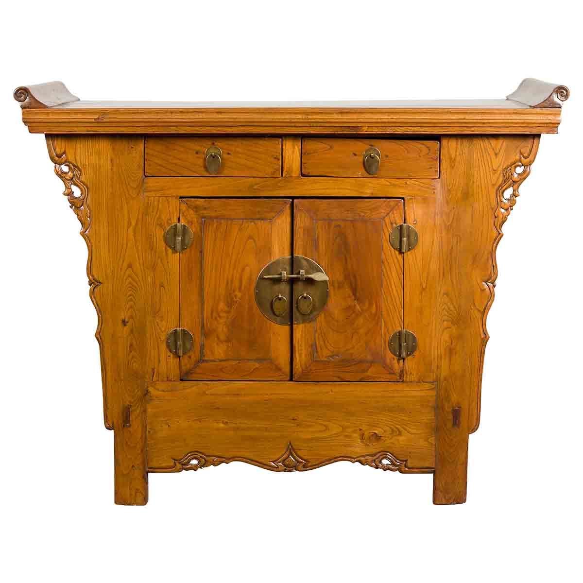 Qing Dynasty Antique Chinese Altar Cabinet-1. Asian & Chinese Furniture, Art, Antiques, Vintage Home Décor for sale at FEA Home