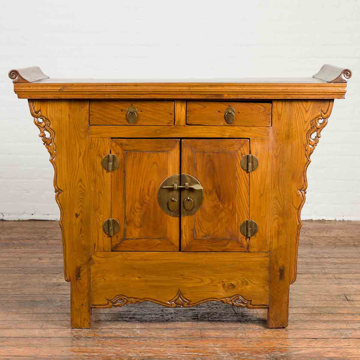Qing Dynasty Antique Chinese Altar Cabinet-2. Asian & Chinese Furniture, Art, Antiques, Vintage Home Décor for sale at FEA Home