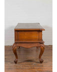 Dutch Colonial Early 20th Century Low Table with Two Drawers and Cabriole Legs-11. Asian & Chinese Furniture, Art, Antiques, Vintage Home Décor for sale at FEA Home