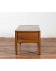 Chinese Vintage Coffee Table with Three Carved Drawers and Openwork Apron-13. Asian & Chinese Furniture, Art, Antiques, Vintage Home Décor for sale at FEA Home