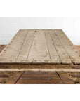 Antique Indian Courtyard Door Bleached and Converted into a Coffee Table-13. Asian & Chinese Furniture, Art, Antiques, Vintage Home Décor for sale at FEA Home