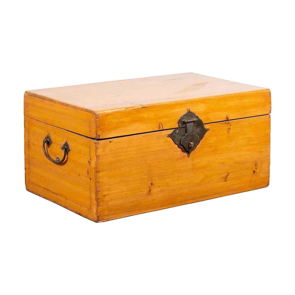 Early 20th Century Elmwood Blanket Chest-1. Asian & Chinese Furniture, Art, Antiques, Vintage Home Décor for sale at FEA Home