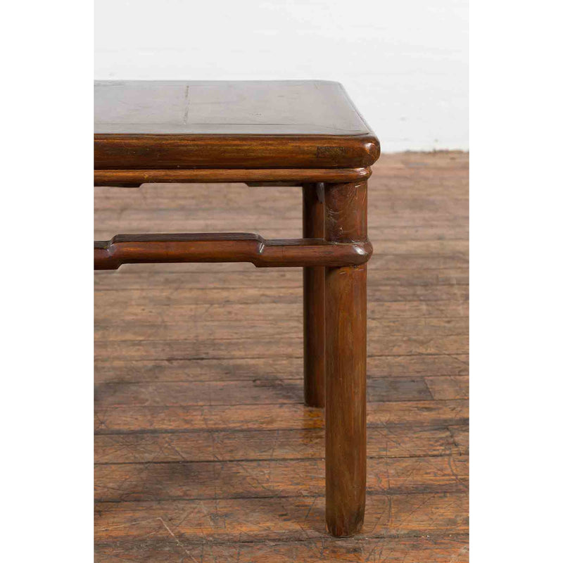 Chinese Qing Dynasty Period 19th Century Side Table with Humpback Stretchers-7. Asian & Chinese Furniture, Art, Antiques, Vintage Home Décor for sale at FEA Home
