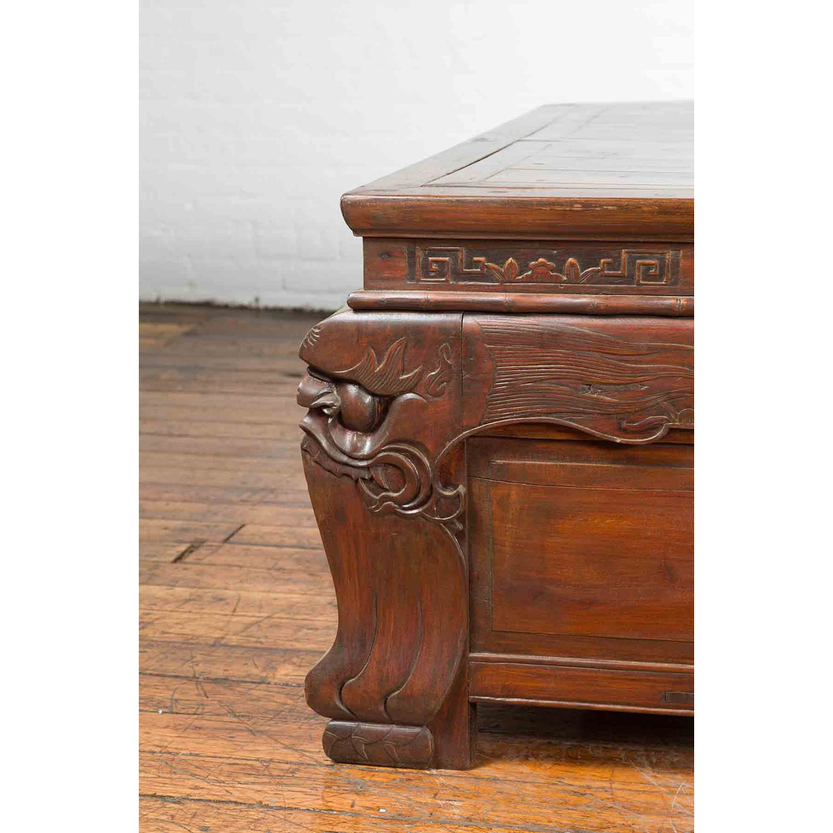 Pair of Chinese Antique Chests Set Together as a Coffee Table-7. Asian &amp; Chinese Furniture, Art, Antiques, Vintage Home Décor for sale at FEA Home