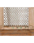 19th Century Indian Wood and Grate Window-13. Asian & Chinese Furniture, Art, Antiques, Vintage Home Décor for sale at FEA Home
