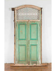 19th Century Indian Wood and Grate Window-2. Asian & Chinese Furniture, Art, Antiques, Vintage Home Décor for sale at FEA Home