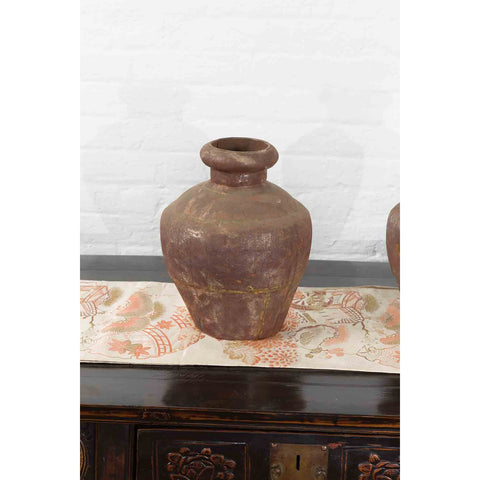 Set of Three 19th Century Antique Indian Metal Vessels-YN7307-7. Asian & Chinese Furniture, Art, Antiques, Vintage Home Décor for sale at FEA Home