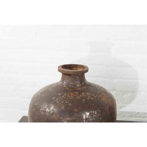 Set of Three 20th Century Vintage Indian Metal Vessels