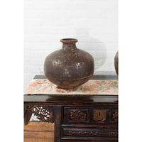 Set of Three 20th Century Vintage Indian Metal Vessels