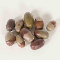 Ten Small Loose and Assorted Shiva Lingam Stones from the Narmada River