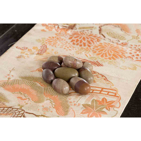 Ten Small Loose and Assorted Shiva Lingam Stones from the Narmada River-YN7327-9. Asian & Chinese Furniture, Art, Antiques, Vintage Home Décor for sale at FEA Home