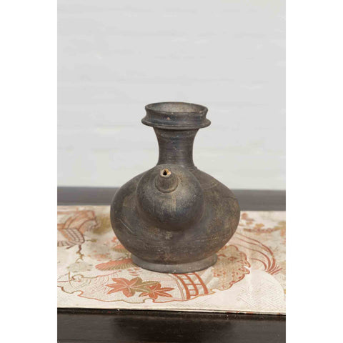 Thai Earthenware Ewer Kendi Ritual Water Vessel