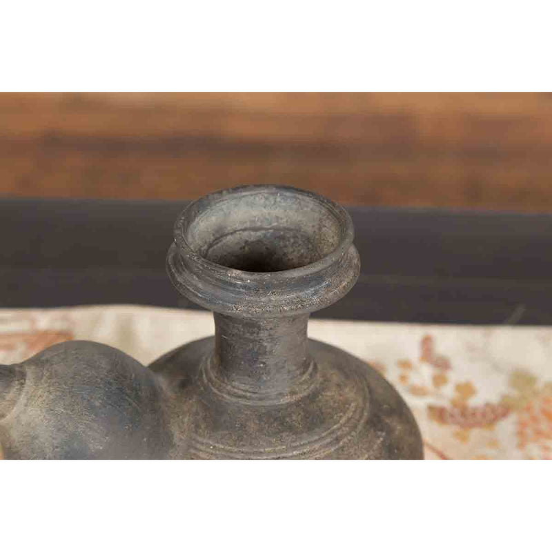 Thai Earthenware Ewer Kendi Ritual Water Vessel