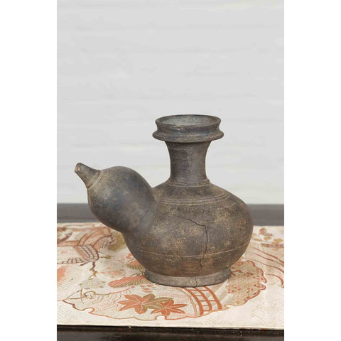Thai Earthenware Ewer Kendi Ritual Water Vessel